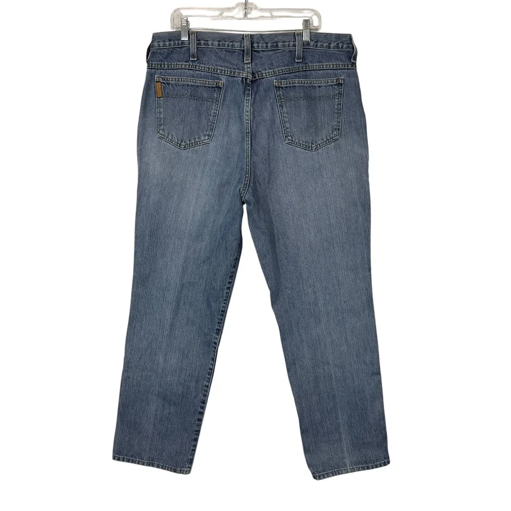 Cinch Jeans Mens 38x31 Blue Green Label Relaxed Fit Straight Leg Denim Western